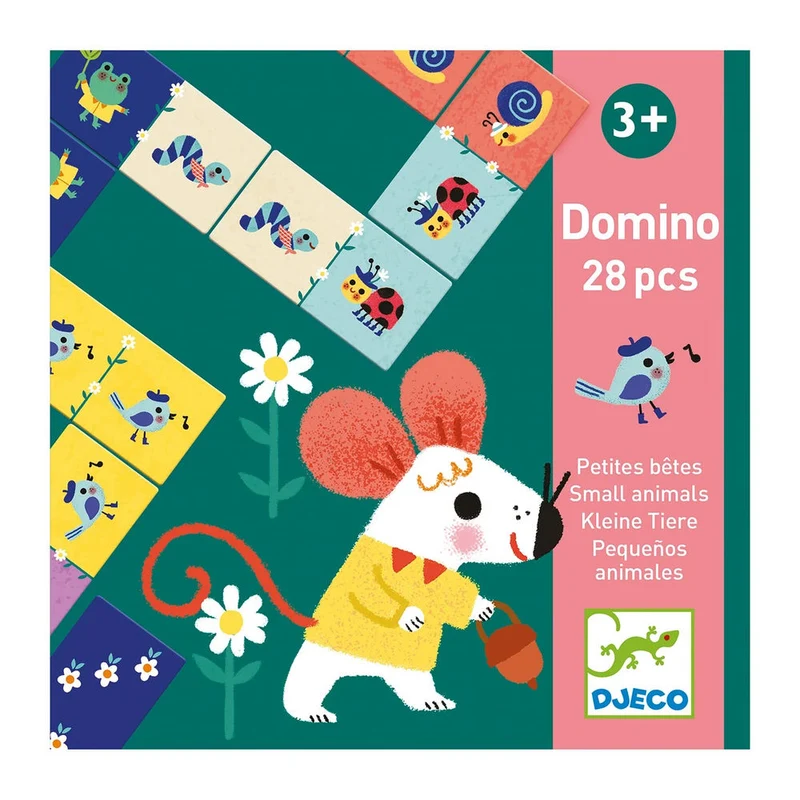 Djeco Domino Kleine Tiere (mult)
