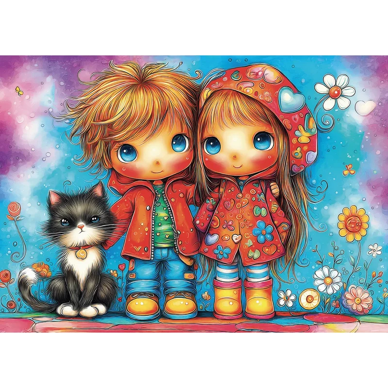 Joyful Childhood Trio (1000pcs)