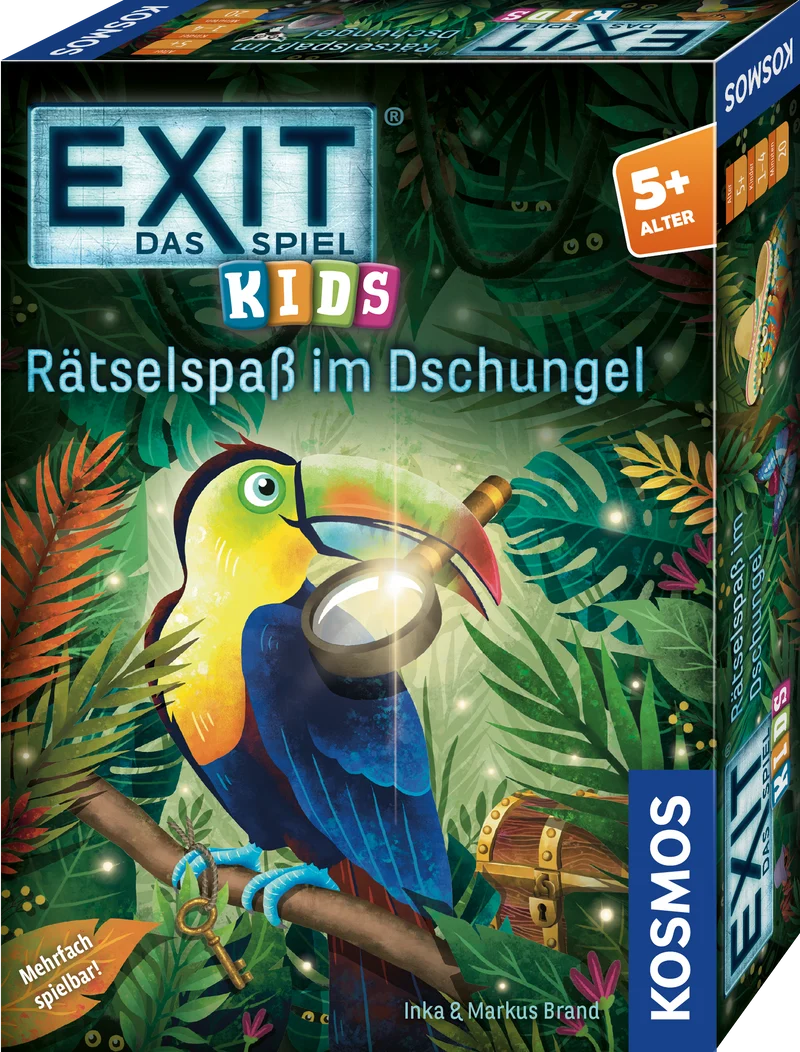 EXIT® - Das Spiel - Kids: Rätselspaß im Dschungel