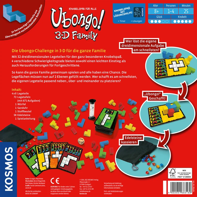 Ubongo 3-D Family