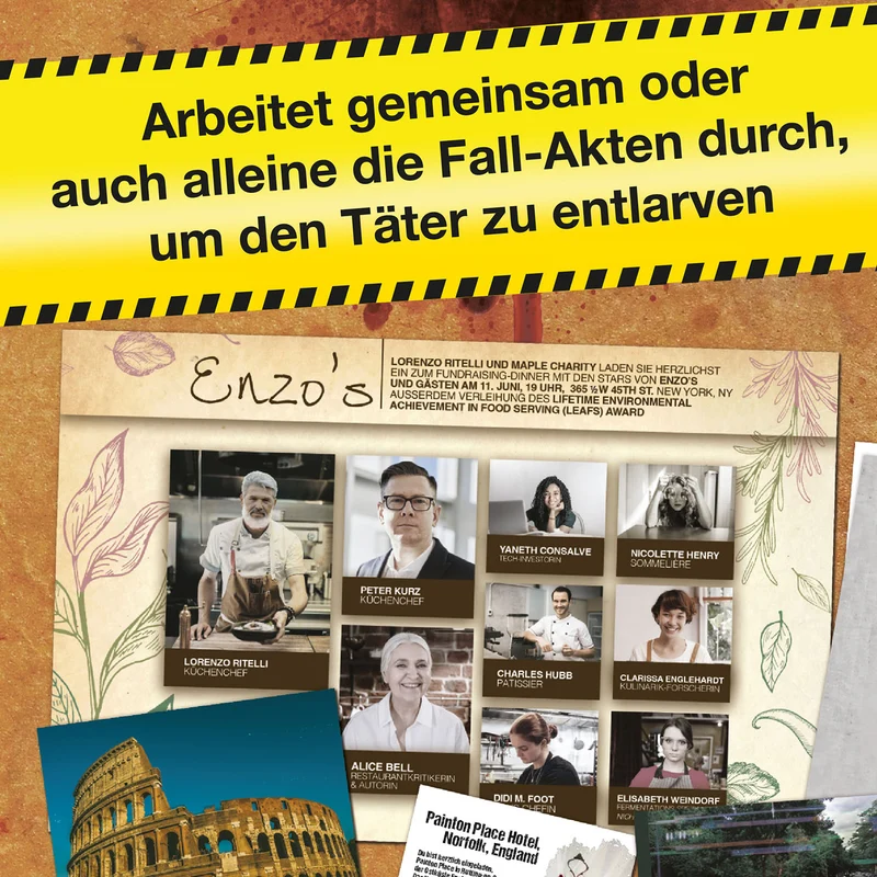Murder Mystery Case Files Mord a la Carte
