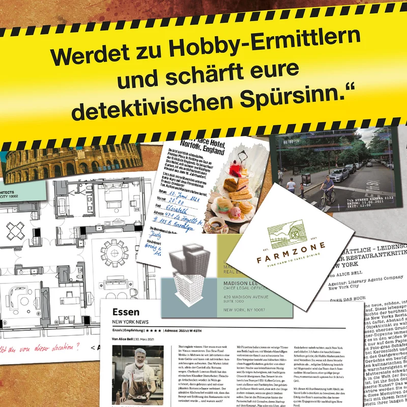 Murder Mystery Case Files Mord a la Carte