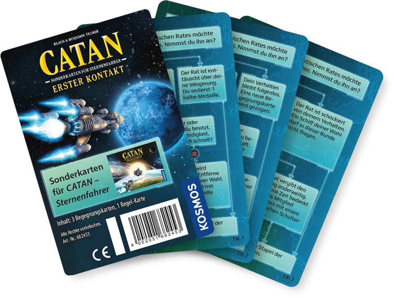 CATAN - Begegnungskarten für Sternenfahrer - Erster Kontakt