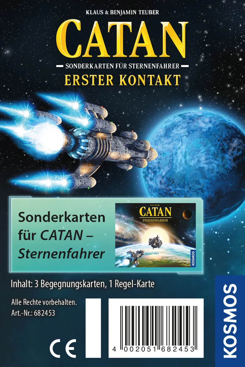 CATAN - Begegnungskarten für Sternenfahrer - Erster Kontakt