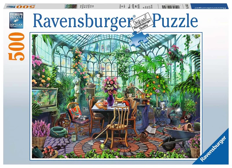 PFG Ravensburger Greenhouse Morning (500pcs) (Usage/Used - PUZZLES FOR GOOD)