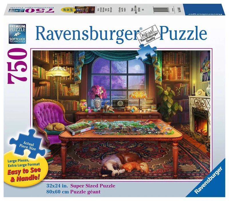 PFG Ravensburger Puzzler's Place (750pcs) (Usage/Used - PUZZLES FOR GOOD)