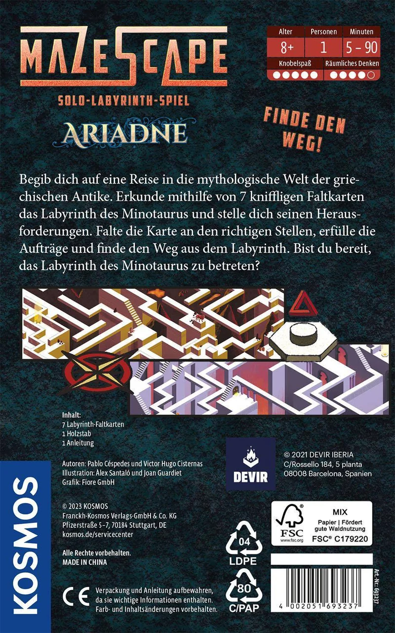 Mazescape: Ariadne