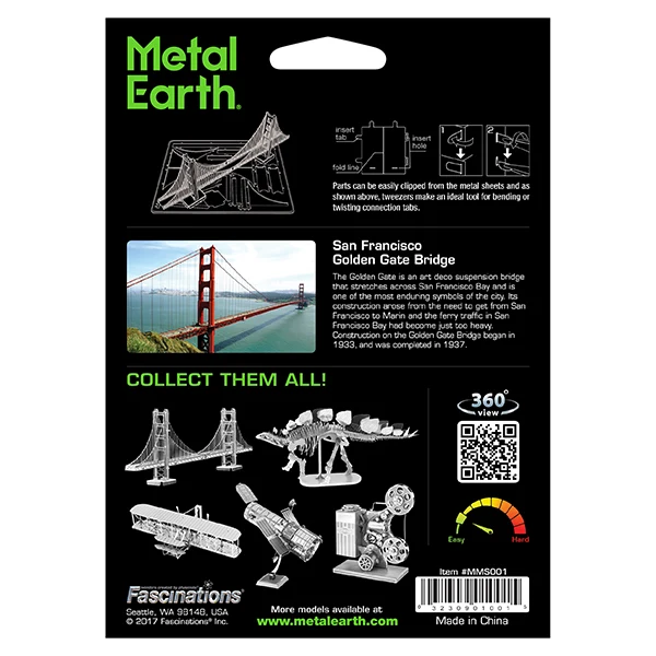 Metal Earth® - Golden Gate Bridge