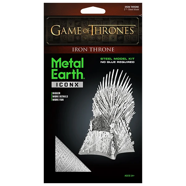 Metal Earth® - Iconx - Game of Thrones™ - Iron Throne