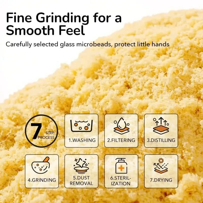 Kinetic Sand mit Bienenwachs – Set