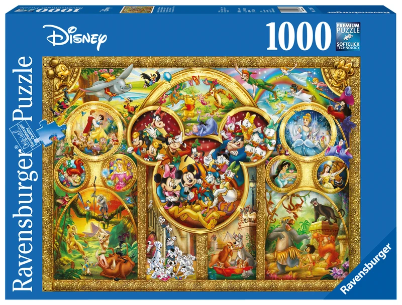 PFG Ravensburger Disney - Magical World (1000pcs) (Usage/Used - PUZZLES FOR GOOD)