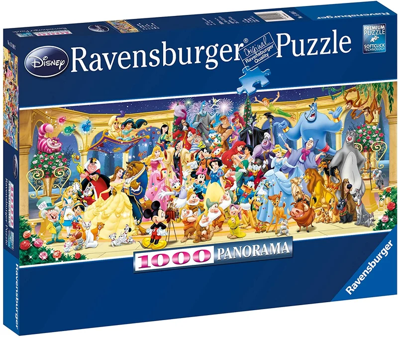 Ravensburger Disney - Group Picture (1000pcs) (Panoramic)
