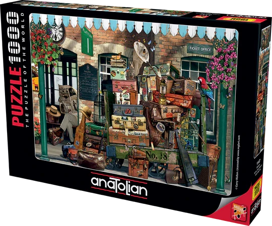 PFG At the Train Station, Garry Walton (1000pcs) (Usage/Used - PUZZLES FOR GOOD)