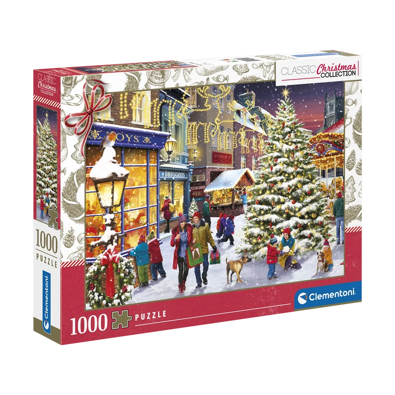 PFG Classic Christmas - Christmas Village (1000pcs) (Usage/Used - PUZZLES FOR GOOD)