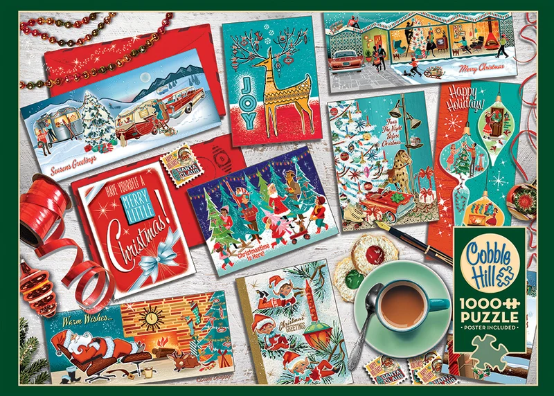 PFG Mid Mod Season's Greetings (Usage/Used - PUZZLES FOR GOOD)
