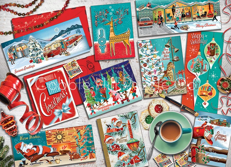 PFG Mid Mod Season's Greetings (Usage/Used - PUZZLES FOR GOOD)