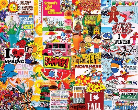 PFG I Love Seasons, Charlie Girard (Usage/Used - PUZZLES FOR GOOD)