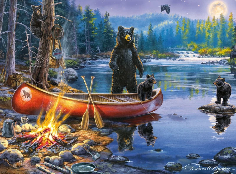 PFG Campfire Prowlers, Darrell Bush (Usage/Used - PUZZLES FOR GOOD)