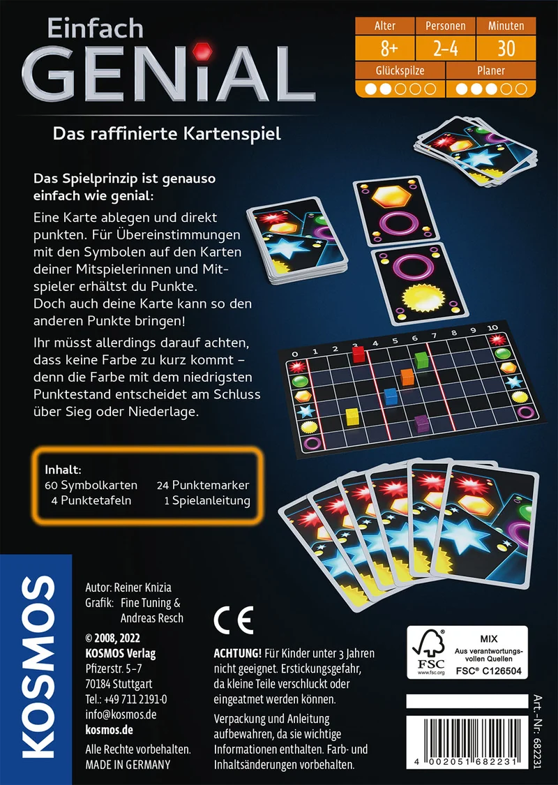 Einfach Genial - Kartenspiel