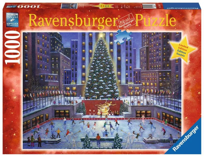 PFG Ravensburger NYC Christmas - Rockefeller Center (Limited Edition) (Usage/Used - PUZZLES FOR GOOD)