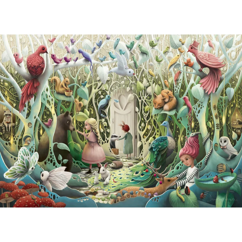 PFG Ravensburger The Secret Garden, Demelsa Haughton (1000pcs) (Usage/Used - PUZZLES FOR GOOD)