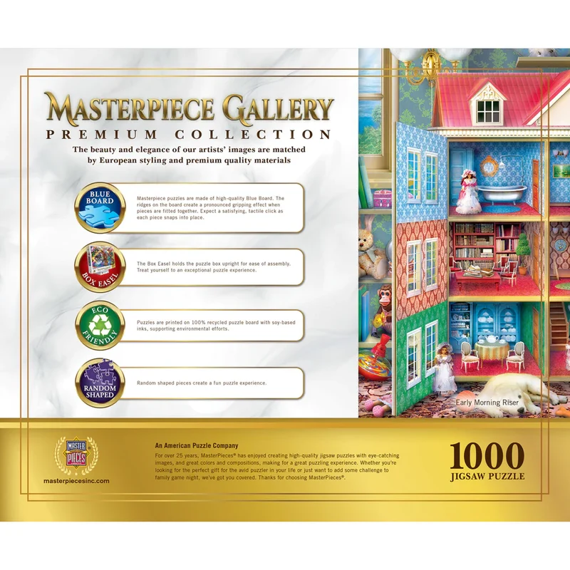PFG Early Morning Riser - Masterpiece Gallery (1000pcs) (Usage/Used - PUZZLES FOR GOOD)