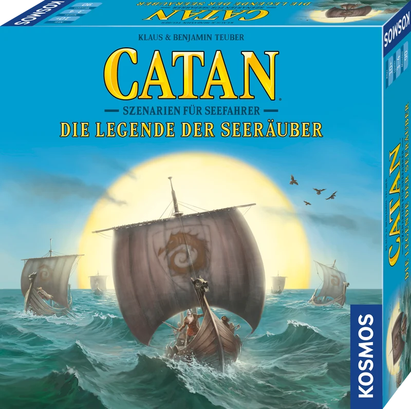 CATAN - Szenarien für Seefahrer - Die Legende der Seeräuber