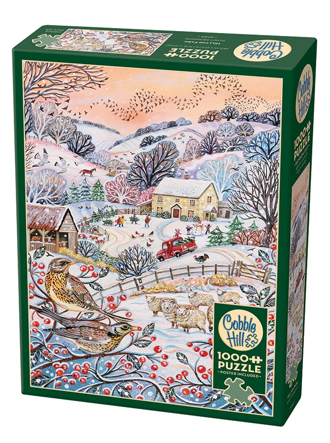PFG Hilltop Farm (1000pcs) (Usage/Used - PUZZLES FOR GOOD)