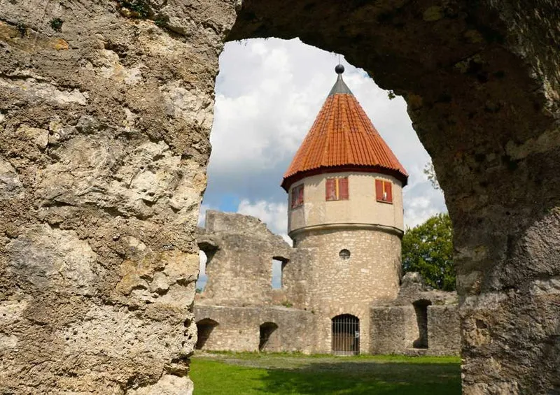 65949 Hintergründe - Ruinen Puzzle