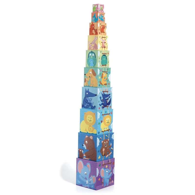 Pyramide Puzzle - Regenbogen