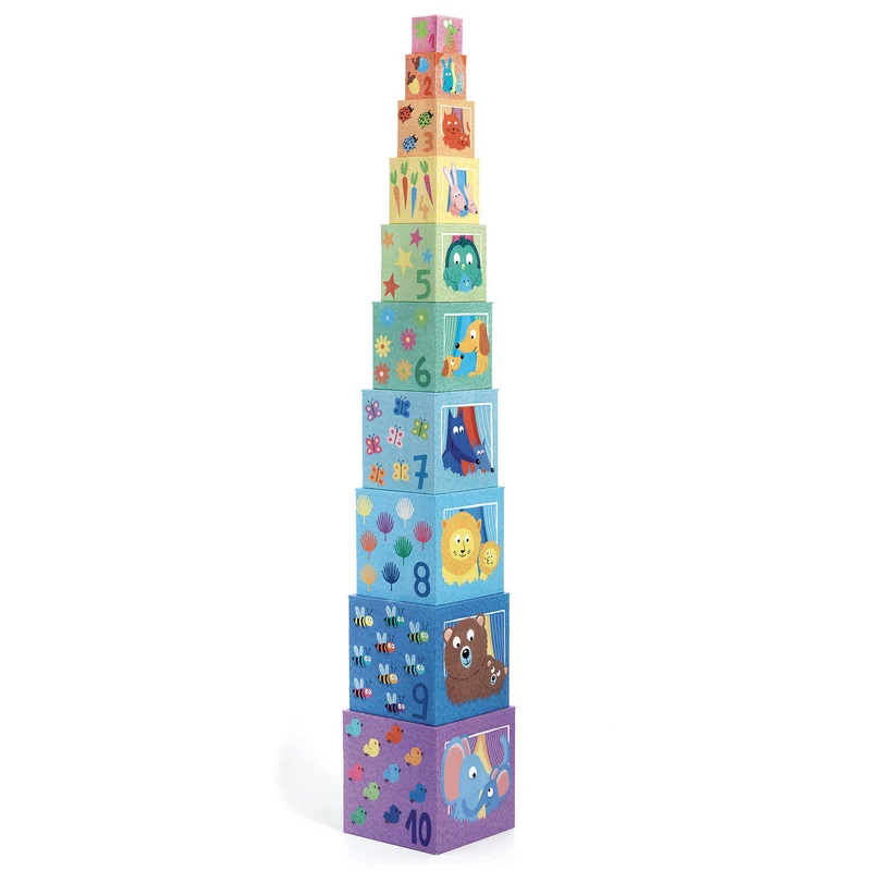Pyramide Puzzle - Regenbogen