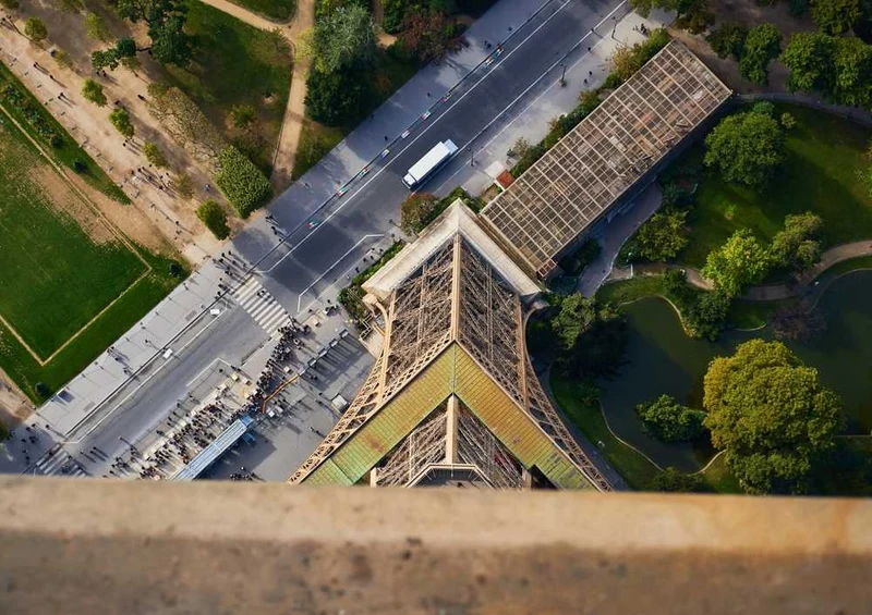 65497 Hintergründe - Blick nach unten Puzzle