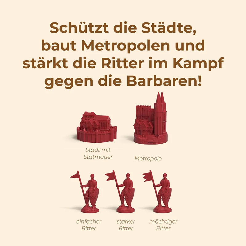 CATAN - Städte & Ritter - Erweiterung