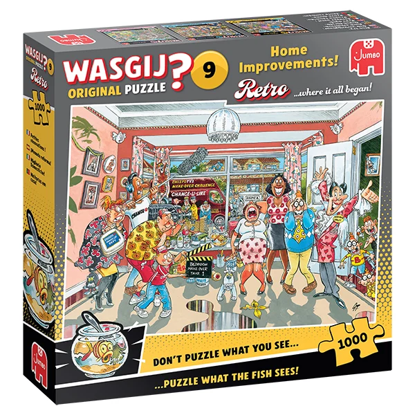 PFG Wasgij? Original Retro # 9 - Home Improvements (Usage/Used - PUZZLES FOR GOOD)