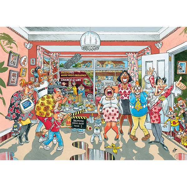 PFG Wasgij? Original Retro # 9 - Home Improvements (Usage/Used - PUZZLES FOR GOOD)
