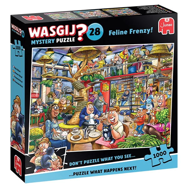 PFG Wasgij? Mystery # 28 - Feline Frenzy (Usage/Used - PUZZLES FOR GOOD)