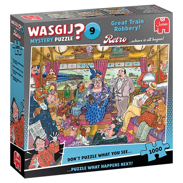 Wasgij? Mystery Retro # 9 - Great Train Robbery!