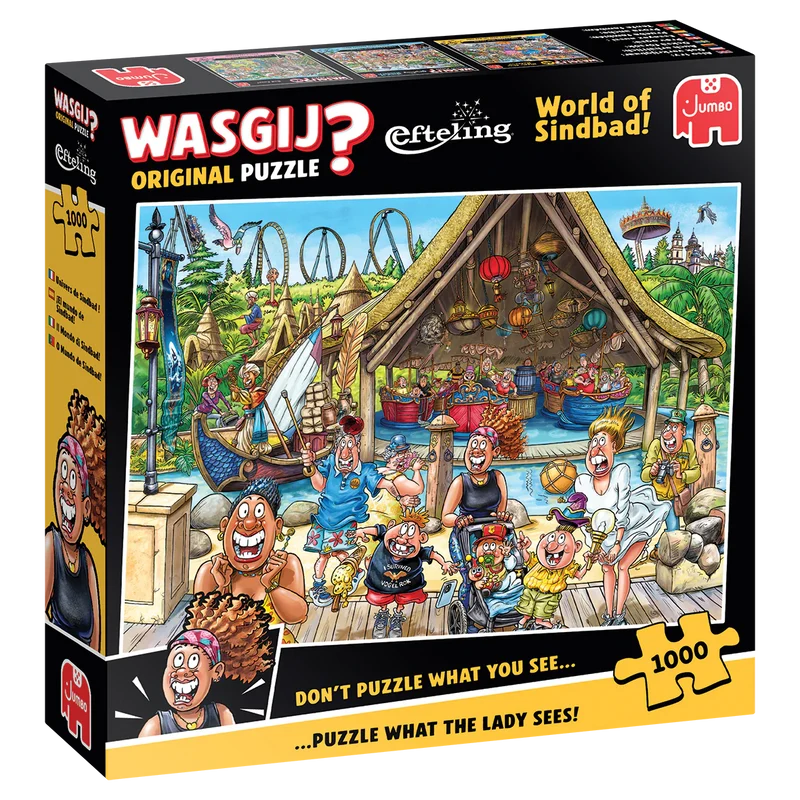 PFG Wasgij? Original Eftling - World of Sinbad (Usage/Used - PUZZLES FOR GOOD)