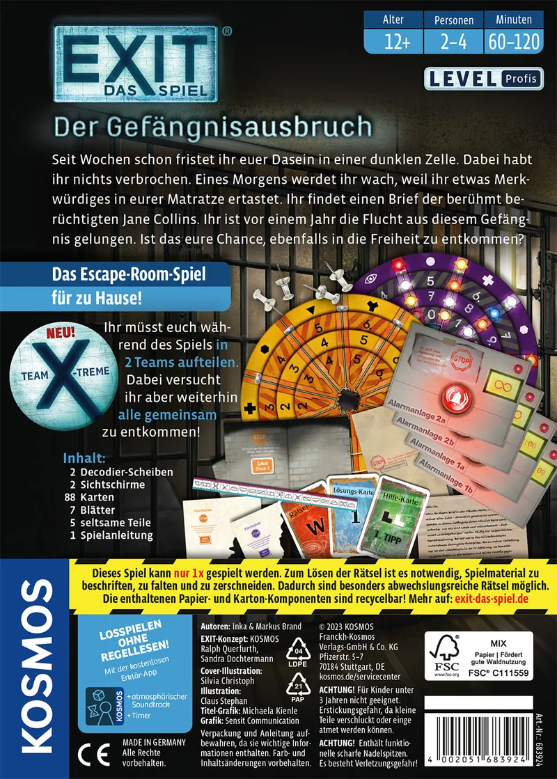 EXIT® - Das Spiel: Der Gefängnisausbruch