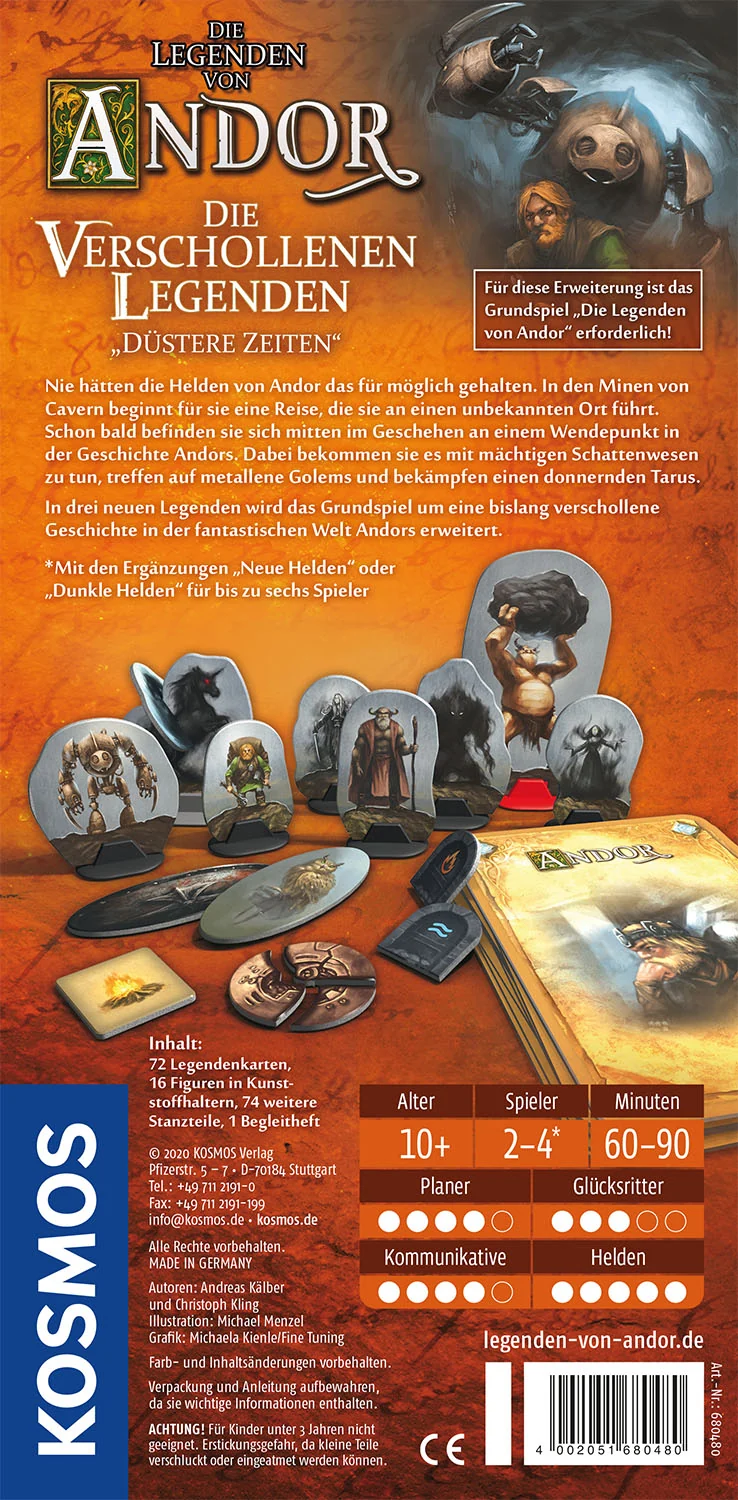 Die Legenden von Andor - Die verschollenen Legenden Düstere Zeiten