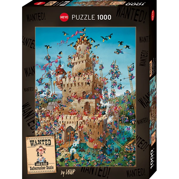 Wanted! Seek & Find - Safecracker Suzie, Loup (1000pcs)
