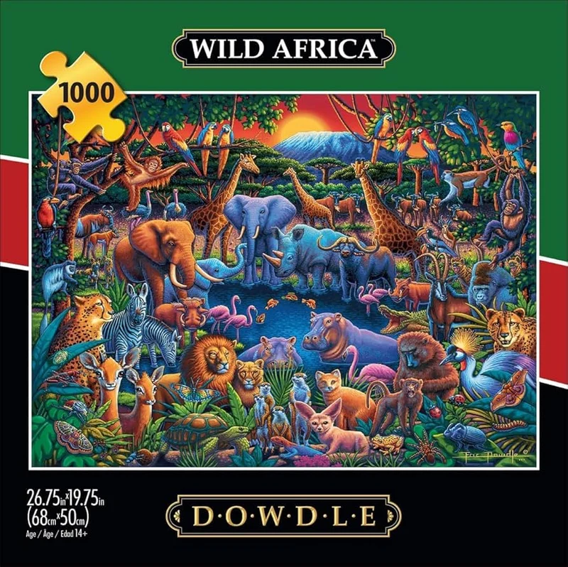 PFG Wild Africa (1000pcs) (Usage/Used - PUZZLES FOR GOOD)