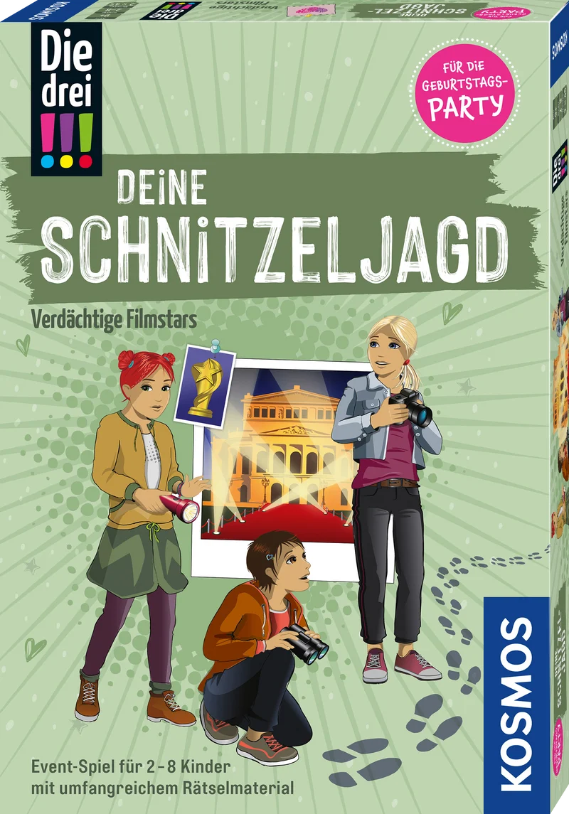 Die drei !!! Rätselparty