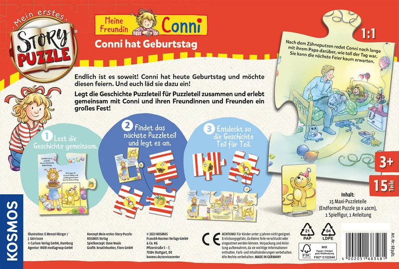 Mein erstes Story-Puzzle: Meine Freundin Conni