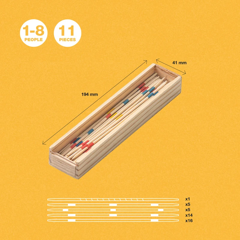 Geschicklichkeitsspiel – Mikado