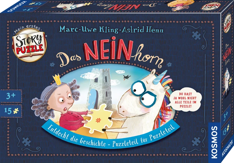 Mein erstes Story-Puzzle: Das NEINhorn