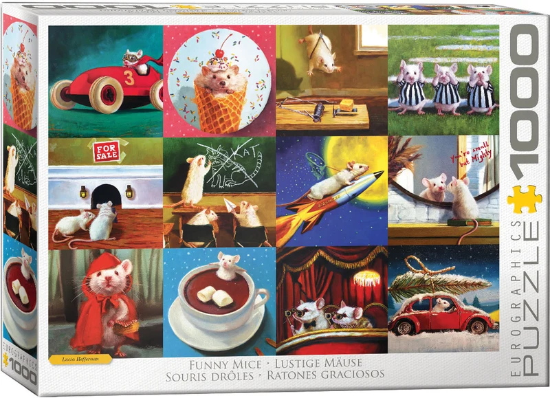 PFG Funny Mice, Lucia Heffernan (1000pcs)