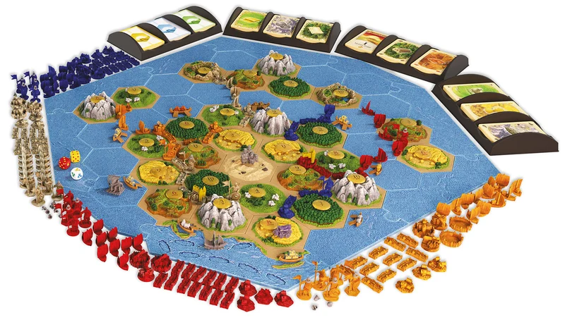 CATAN - 3D Erweiterung - Seefahrer + Städte & Ritter