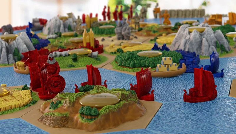 CATAN - 3D Erweiterung - Seefahrer + Städte & Ritter