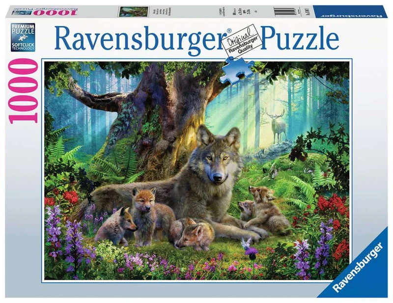 Ravensburger Wolves In The Forest (1000pcs)